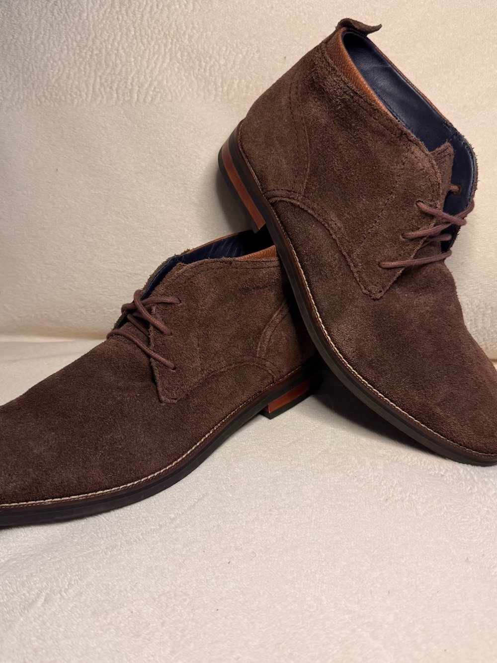Cole Haan Men's Brown Suede Chukka Boots Size 11.5M (Style C26393)